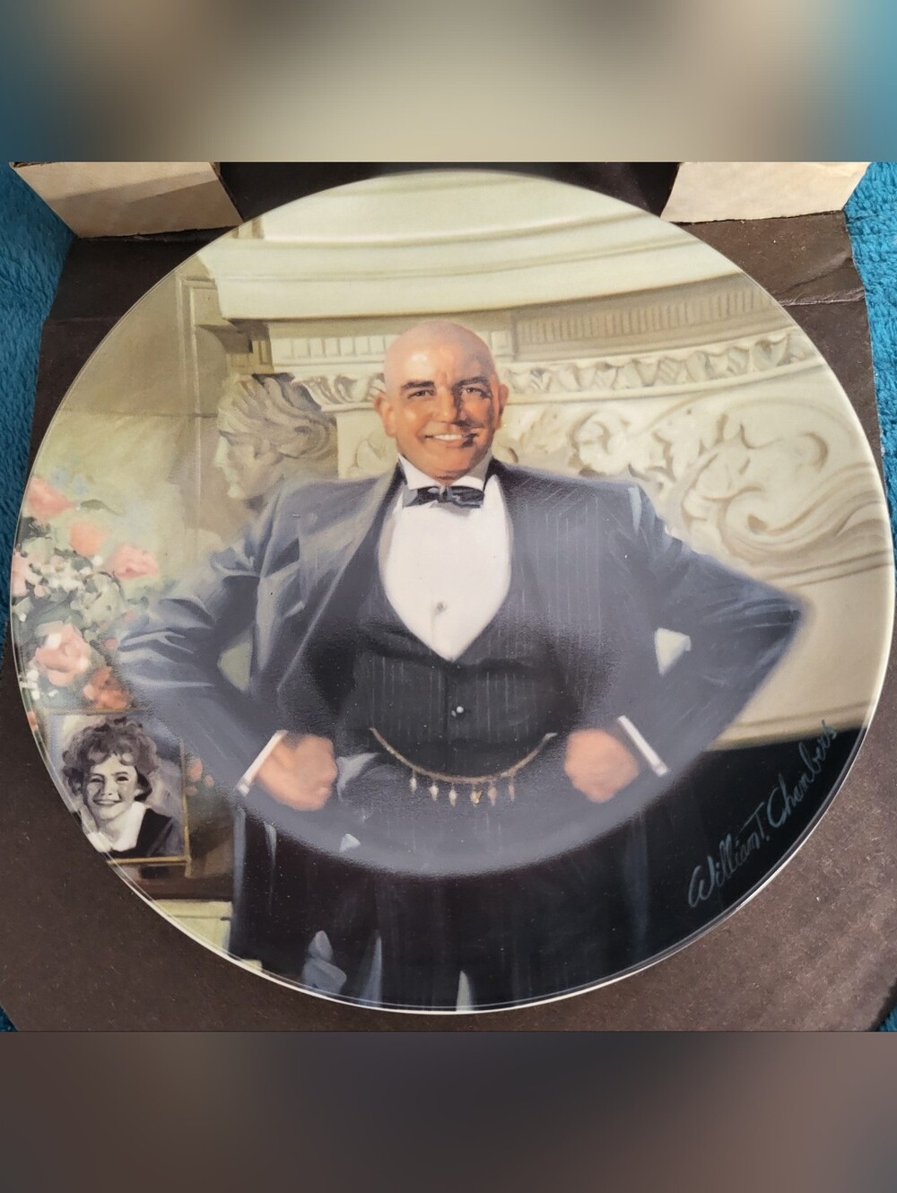 Daddy Warbucks Collectible Plate